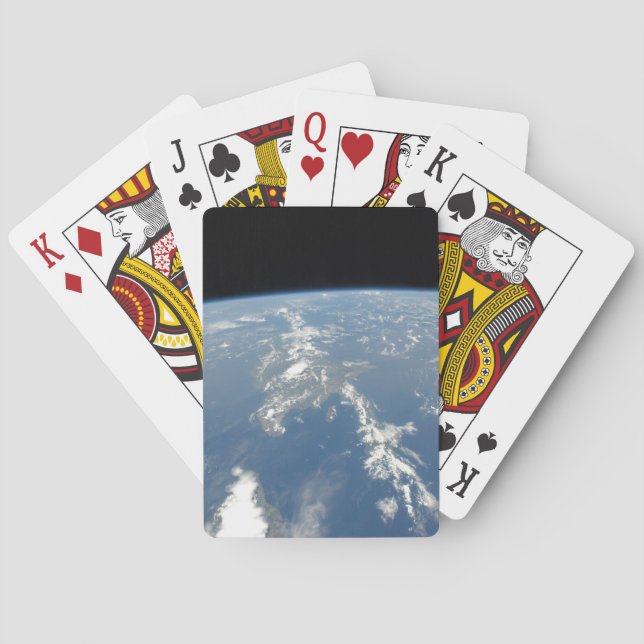 Saharan Dust Blowing Westward Into The Atlantic. Playing Cards (Back)
