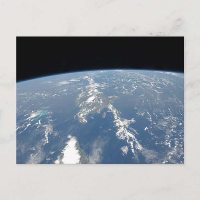 Saharan Dust Blowing Westward Into The Atlantic. Postcard (Front)