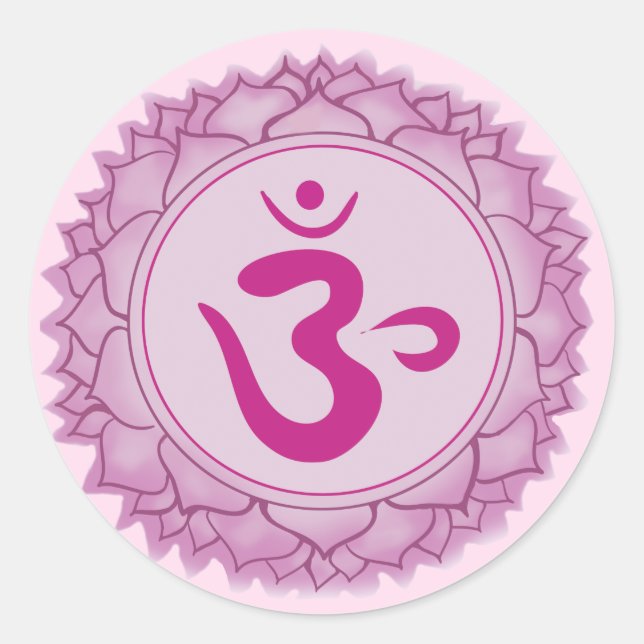 Sahasrara or crown chakra  Sticker (Front)