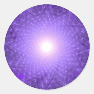 Sahasrara - The Thousand-Petalled Lotus Classic Round Sticker