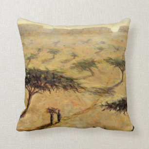 Sahelian Landscape 2002 Cushion