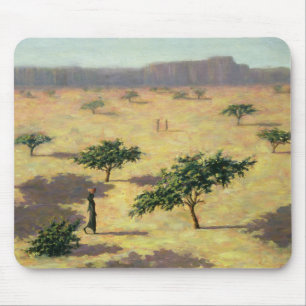 Sahelian Landscape Mali 1991 Mouse Mat