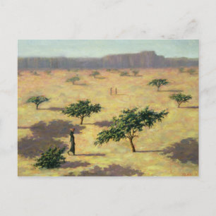 Sahelian Landscape Mali 1991 Postcard