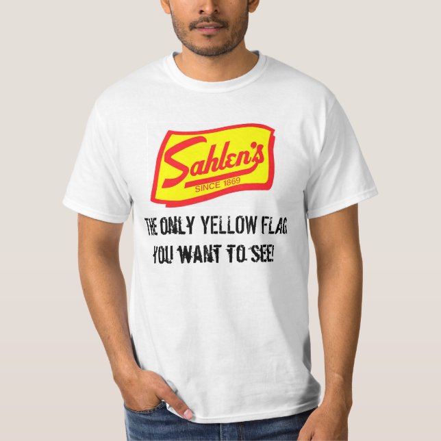 Sahlen Yellow Flag Shirt (Front)