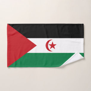 Sahrawi Arab Democratic Republic Flag Bath Towel Set