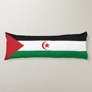 Sahrawi Arab Democratic Republic Flag Body Cushion