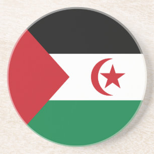 Sahrawi Arab Democratic Republic Flag Coaster