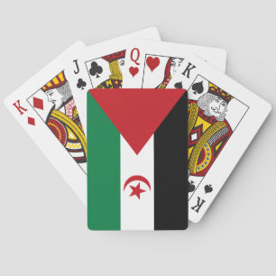 Sahrawi Arab Democratic Republic Flag Playing Cards