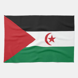 Sahrawi Arab Democratic Republic Flag Tea Towel