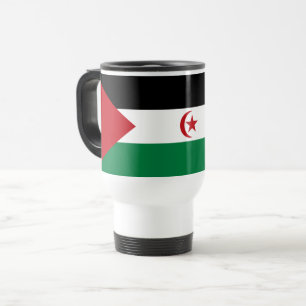 Sahrawi Arab Democratic Republic Flag Travel Mug