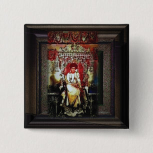 Sai Baba 15 Cm Square Badge