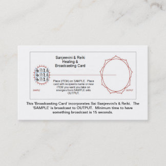 Sai Sanjeevini & Reiki Card