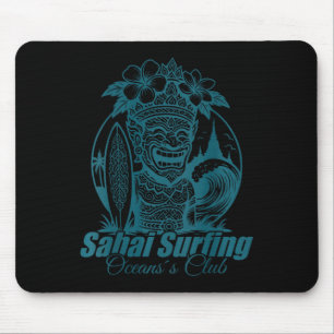 Sai Surfing Thailand Ocean´s Club Retro Japanese W Mouse Mat