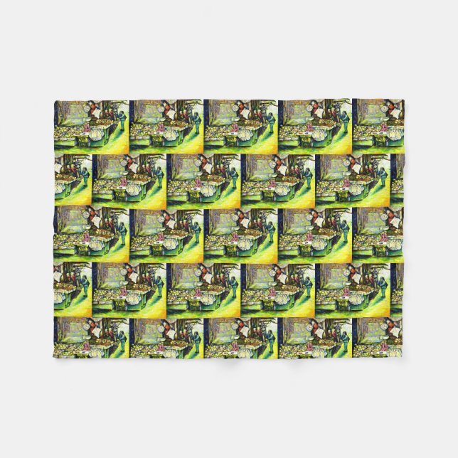 Said to Engage the Entire Idea Fleece Blanket (Front (Horizontal))