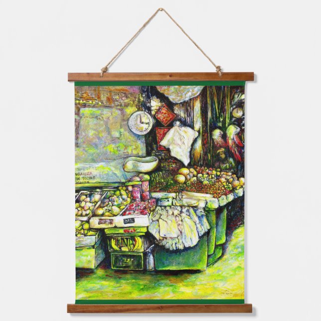 Said to Engage the Entire Idea Hanging Tapestry (Front)