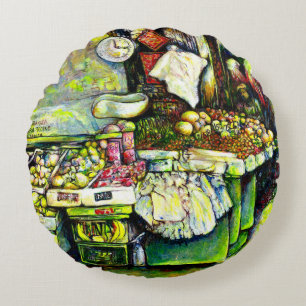 Said to Engage the Entire Idea Round Cushion