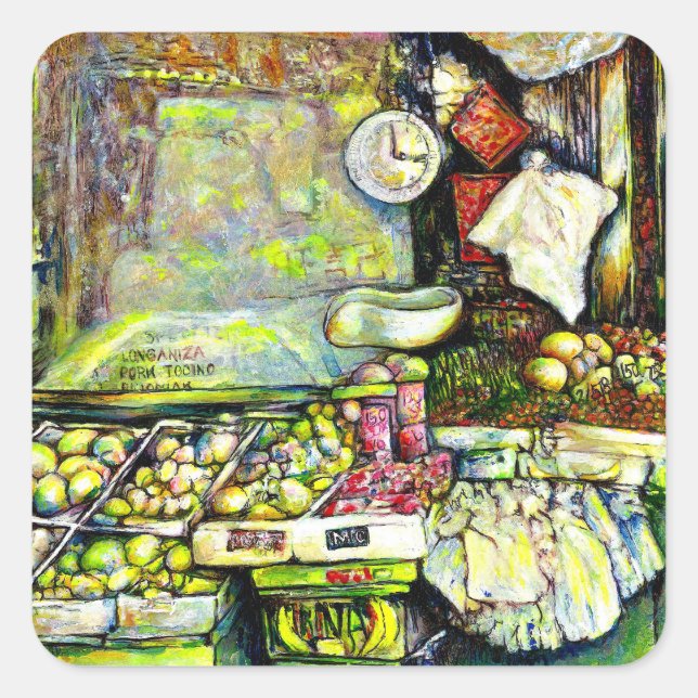 Said to Engage the Entire Idea Square Sticker (Front)