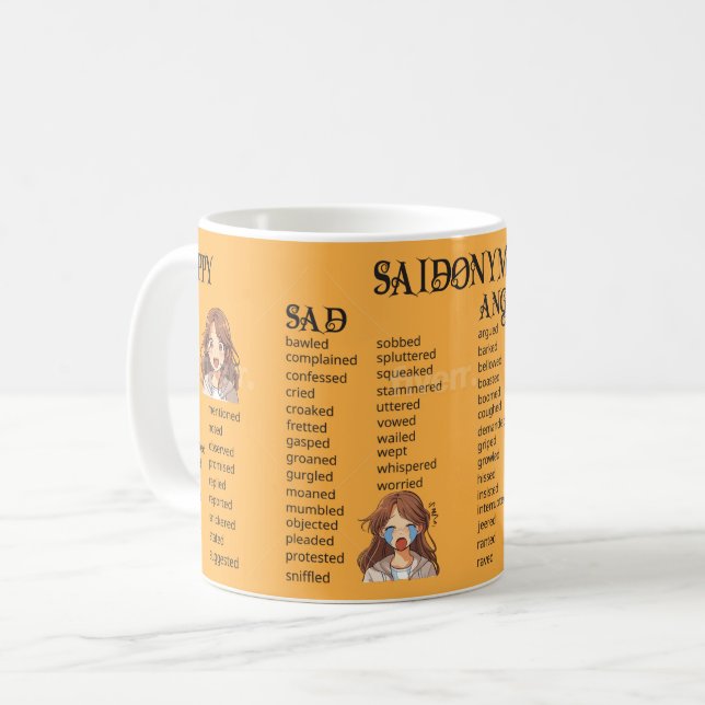 Saidonyms Coffee Mug (Front Left)