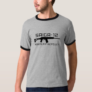 Saiga 12 - Maximum Firepower T-Shirt