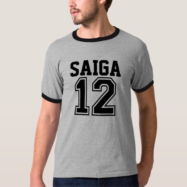 Saiga 12 T-Shirt (Front)