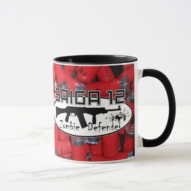 Saiga 12 - Zombie Defence Mug (Right)