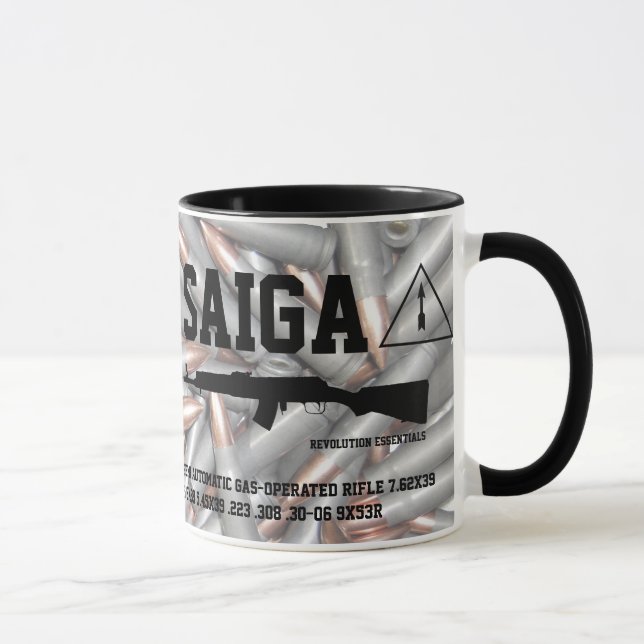 Saiga Rifle Coffee Mug (Right)