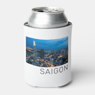 Saigon (Ho Chi Minh City) HCMC Vietnam Holiday Can Cooler