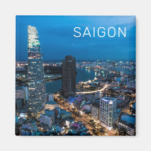 Saigon (Ho Chi Minh City) HCMC Vietnam Holiday Magnet