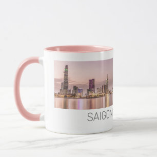 Saigon Ho Chi Minh City HCMC Vietnam Sunset Mug