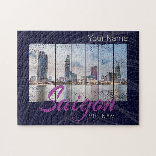 Saigon (Ho-Chi-Minh-Stadt) HCMC Vietnam Souvenir Jigsaw Puzzle (Horizontal)