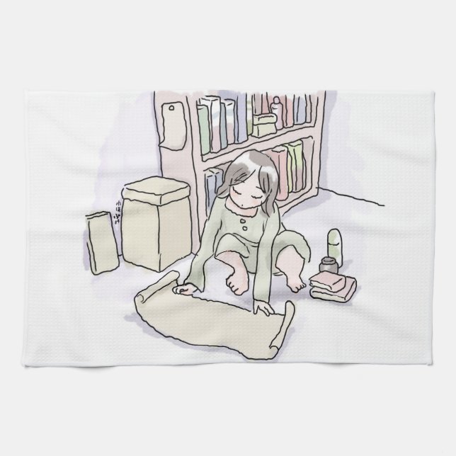 Saikuniji Tea Towel (Horizontal)