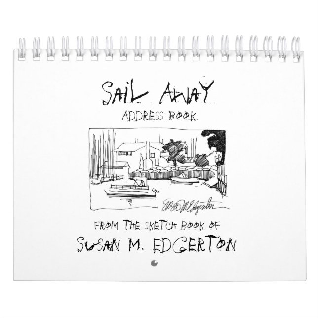 Sail Away Address Book Calendar (Cover)