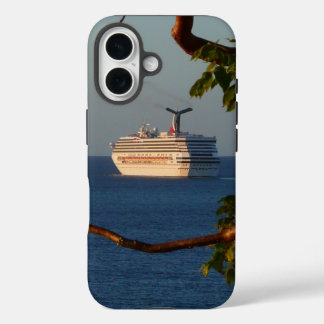 Sail Away at Sunset I Cruise Vacation iPhone 16 Case