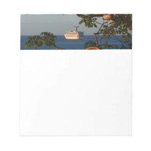 Sail Away at Sunset I Cruise Vacation Notepad
