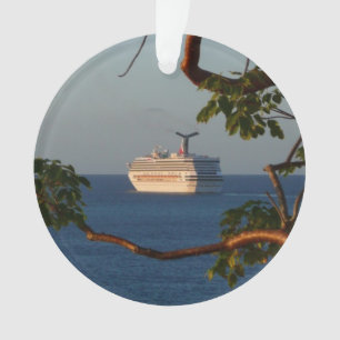 Sail Away at Sunset I Cruise Vacation Ornament
