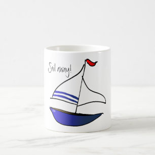 Sail Away! Coffee Mug