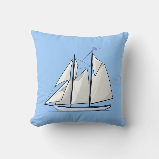 Sail Away Cushion (Front)