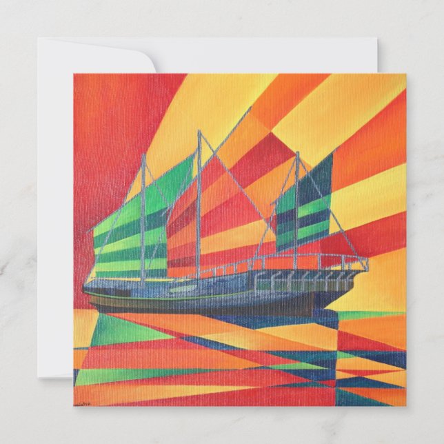 Sail Away Junk Pleasure Boat (Front)