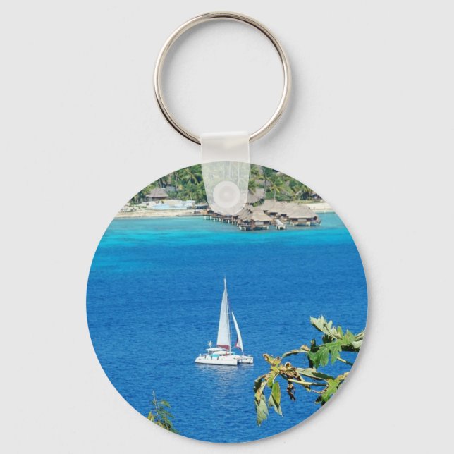 Sail Away Key Ring (Front)