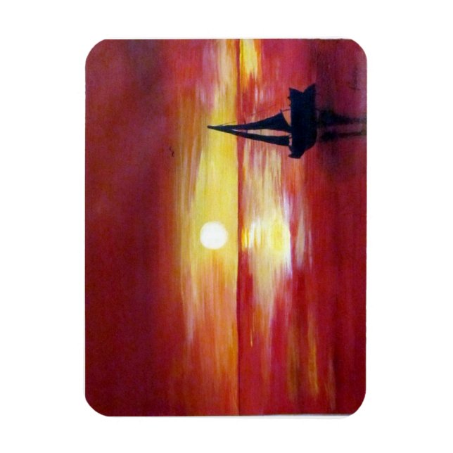 Sail Away Magnet (Vertical)