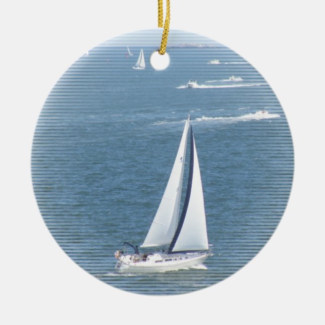 Sail Away Ornament (Front)