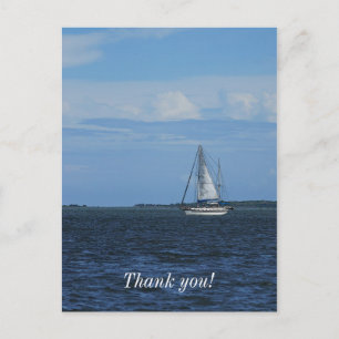 Sail Away Painterly Postcard