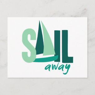 Sail Away Postcard