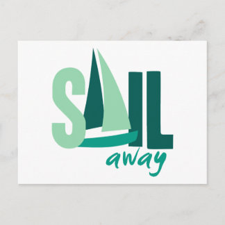 Sail Away Postcard