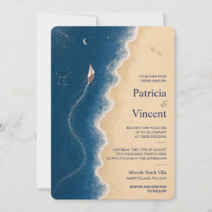 Sail Away Sea-Sky Wedding Invitation