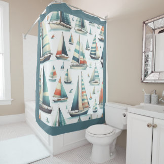 Sail Away Shower Curtain