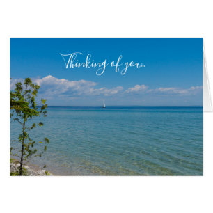 Sail Away Thinking Of You Card
