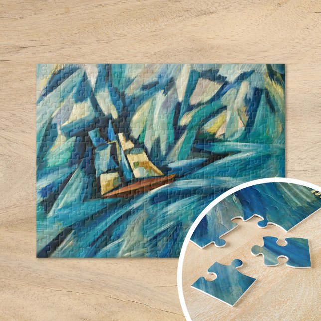 Sail Boat | Amadeo de Souza-Cardoso Jigsaw Puzzle (Creator Uploaded)
