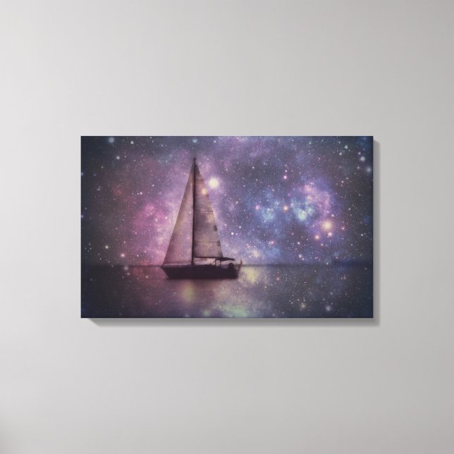 Sail Boat Canvas Wrap Print (Front)