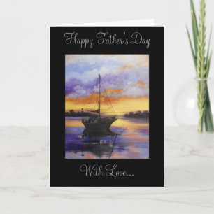 Sail boat Father's Day Card